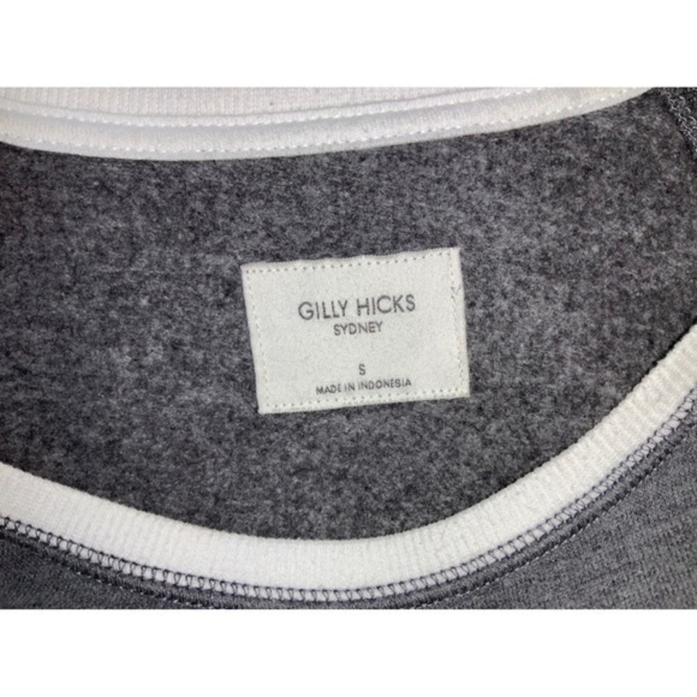 Gilly Hicks Sydney Koala Antler Graphic Crewneck Sweatshirt Charcoal Gray Size S - Picture 3 of 12